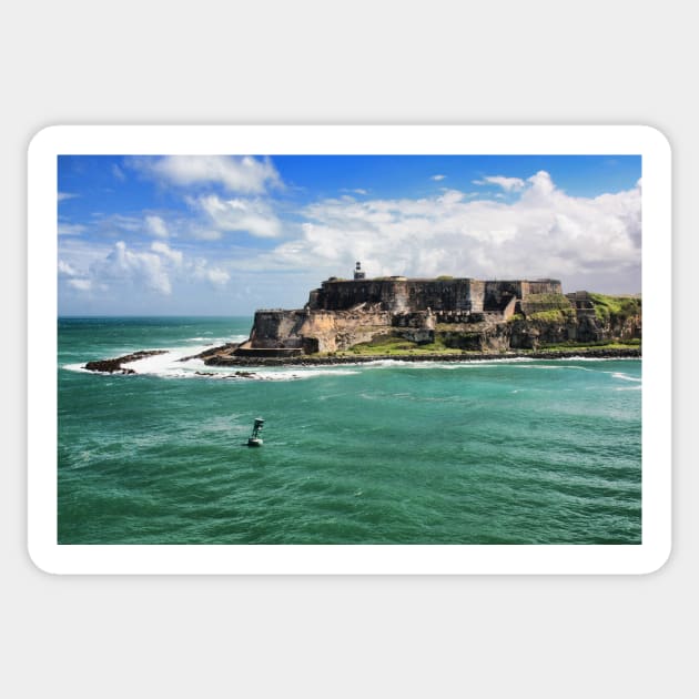 El Morro Sticker by tgass